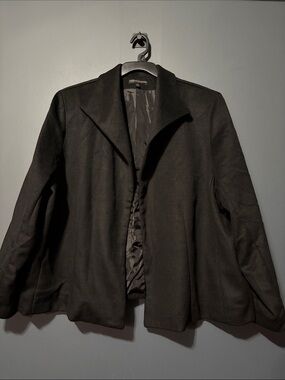 Preswick & Moore Black Open-Front Women's Blazer 3X